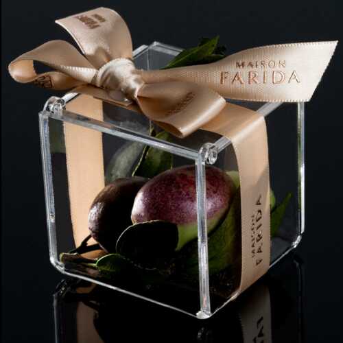 BOÎTE À OLIVES, coffret en verre (3 pièces) – Image 2