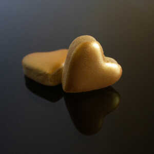 calisson coeur d'or